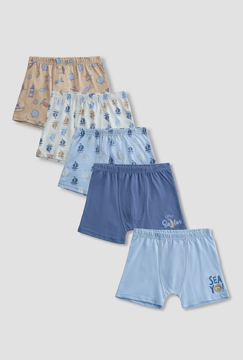 Juniors Assorted Boxers - Set of 5