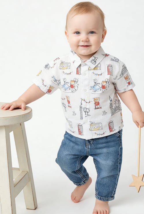 Juniors Printed Shirt