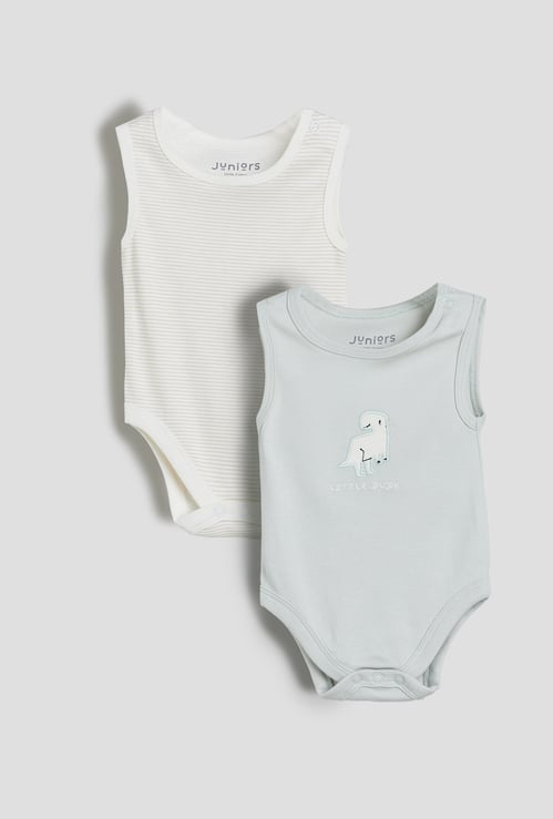 Juniors Printed Bodysuits - Pack of 2