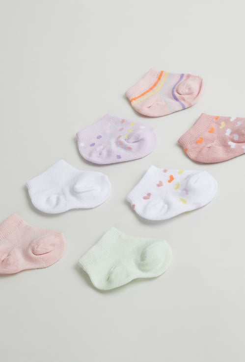 Juniors Assorted Ankle Length Socks - Pack of 7
