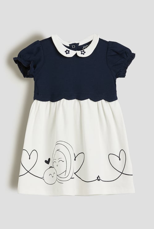 Juniors Printed Dress