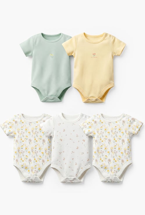 Juniors Assorted Bodysuits - Pack of 5
