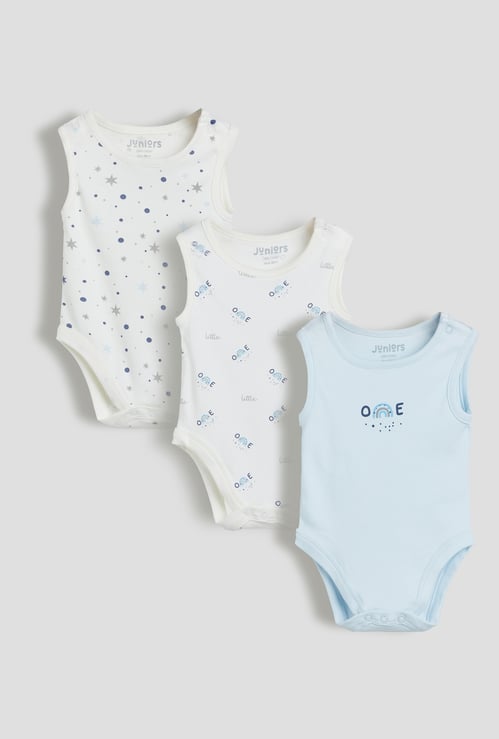 Juniors Printed Bodysuits - Pack of 3