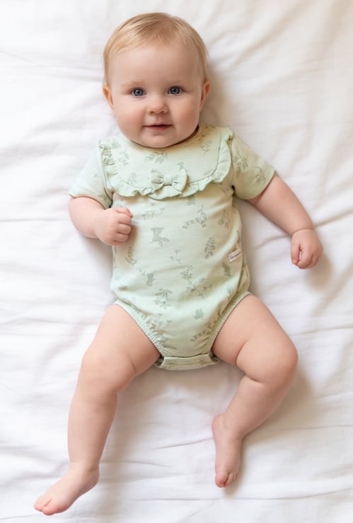 Juniors Printed Romper