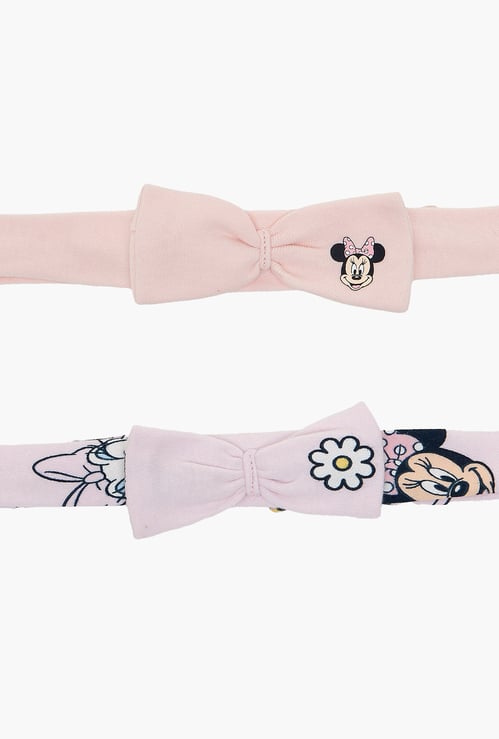 Juniors Minnie Mouse Print Headbands - Pack of 2
