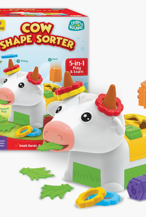 Imagimake Leaps And Bounds Cow Shape Sorter