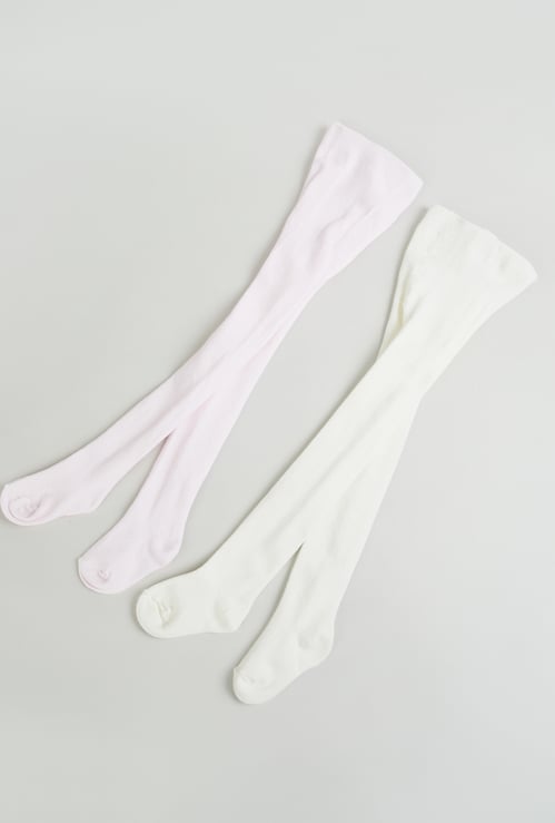 Juniors Knit Tights - Pack of 2