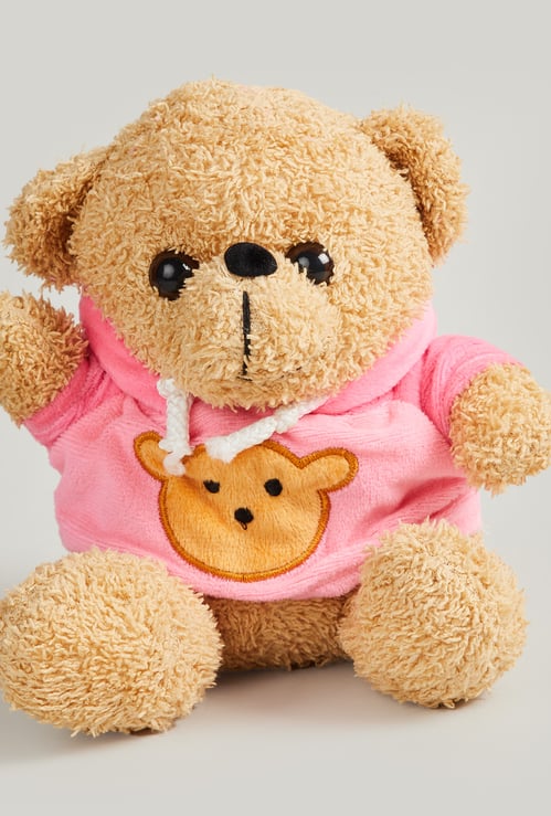 Juniors Teddy Bear with Hoodie Soft Toy