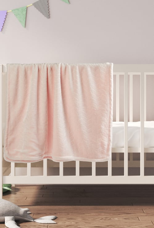 Juniors Textured Flannel Raschel Blanket - 76x102cm