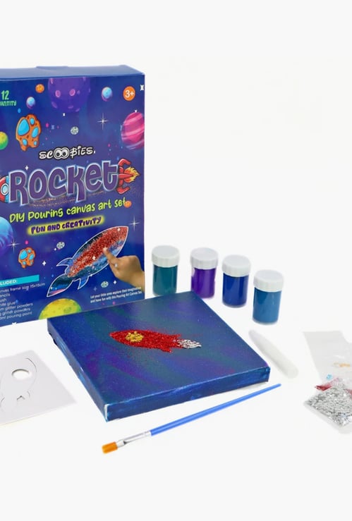 Scoobies DIY Pouring Canvas Art Set