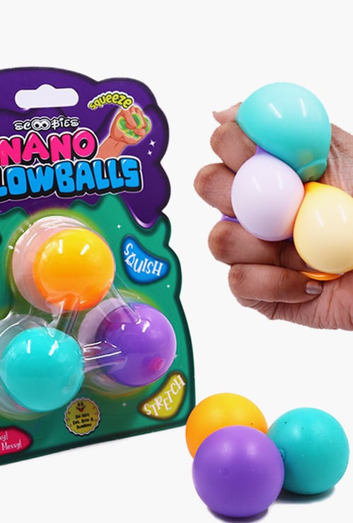 Scoobies Glow in the Dark Squishy Balls