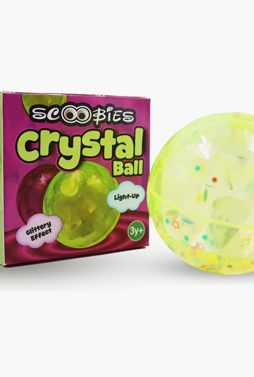 Scoobies Crystal LED Flashing Bouncing Ball