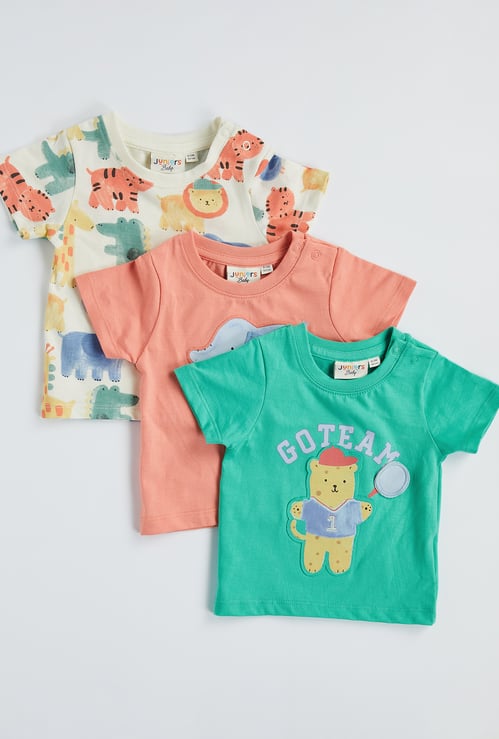 Juniors Assorted T-shirt - Pack of 3