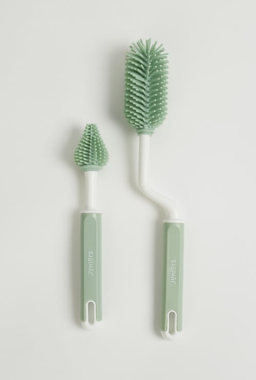 Juniors Silicone Bottle Cleaning Brush Set