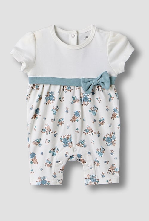 Juniors Floral Print Rompers