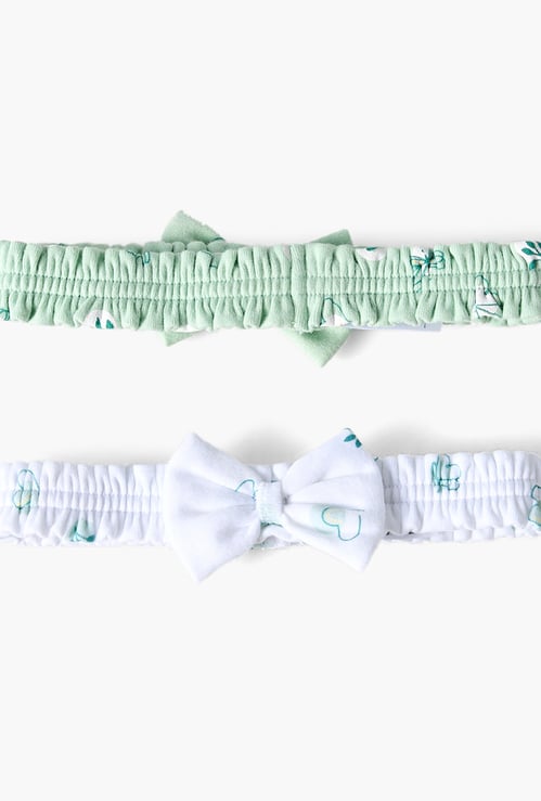 Juniors Headband with Bow Accent - Pack of 2