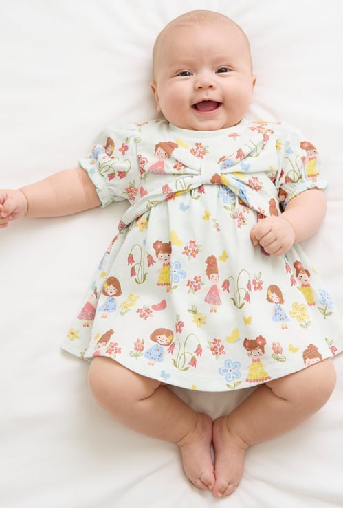 Juniors Floral Print Dress