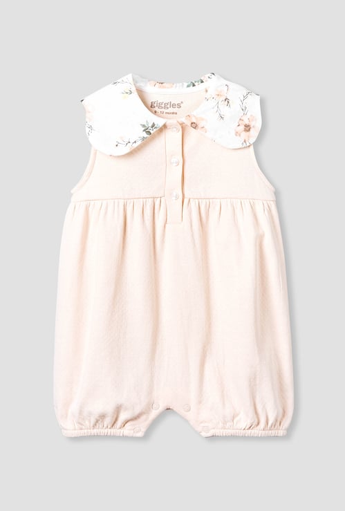 Giggles Floral Print Romper