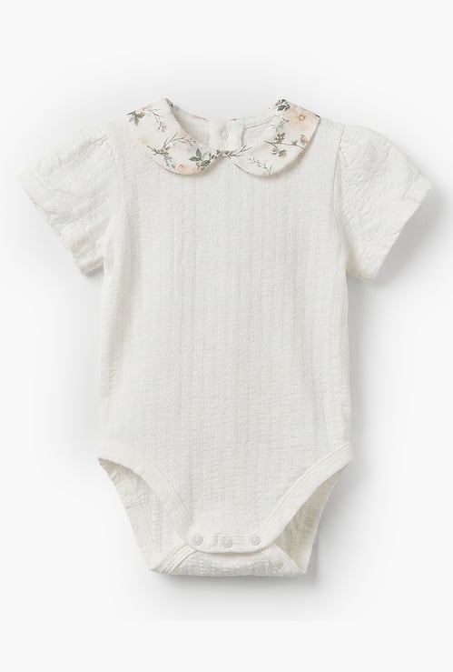 Giggles Floral Print Bodysuit