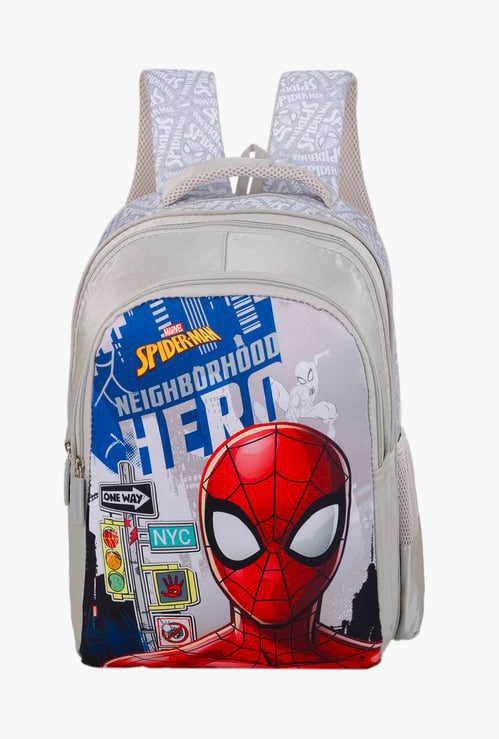 Striders Spiderman Printed Backpack