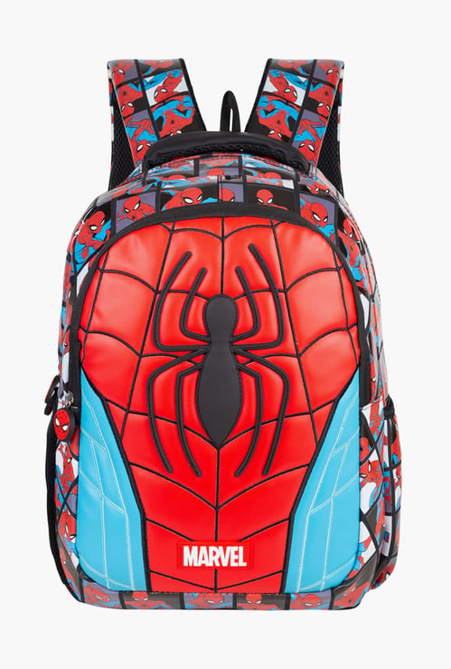 Striders Spiderman Printed Backpack