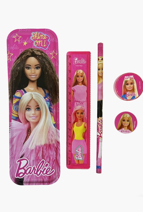 Striders Barbie 5 Piece Stationery Set