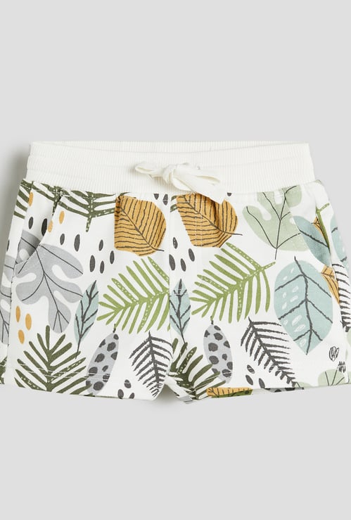 Juniors Printed Elasticated Shorts
