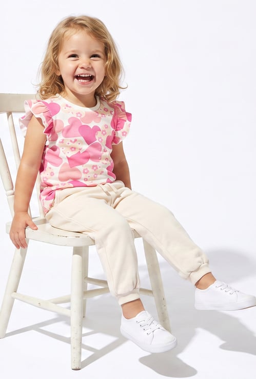 Juniors Printed Top