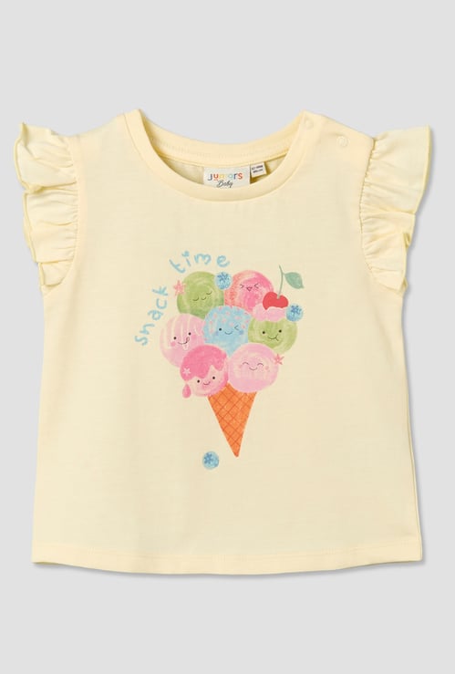 Juniors Graphic Print T-shirt