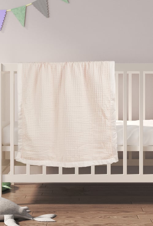 Juniors Waffle Textured 2 Ply Blanket