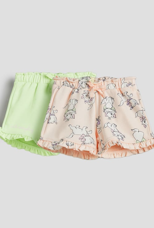 Juniors Marie Print Shorts - Pack of 2
