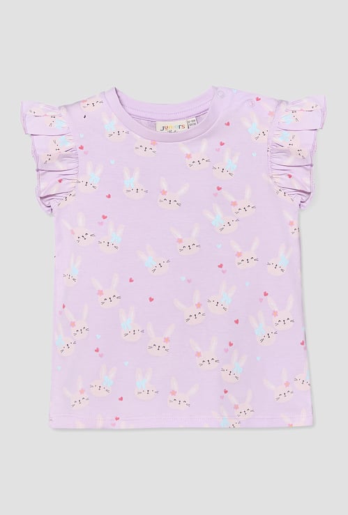 Juniors Printed Top