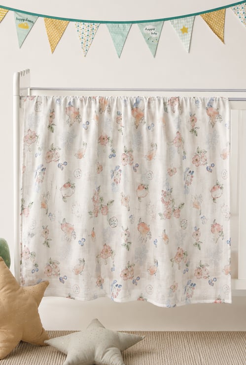 Giggles Printed Bamboo Muslin Swaddle