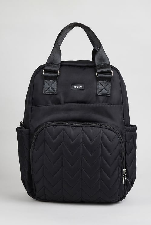 Juniors Quilted Diaper Backpack