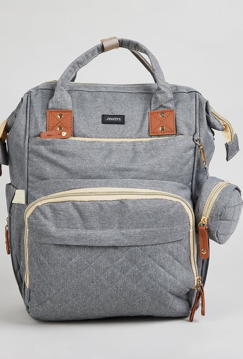 Juniors Quilted Diaper Backpack