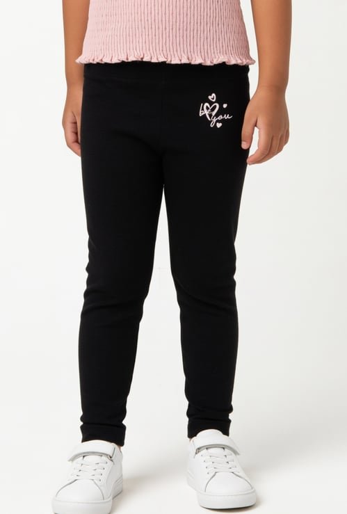 Juniors Printed Leggings