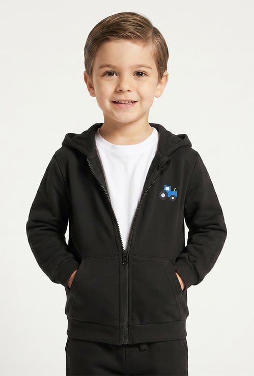 Juniors Embroidered Hoodie