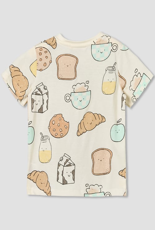 Juniors Graphic Print T-shirt