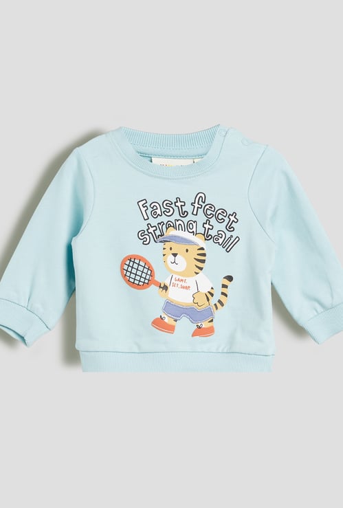 Juniors Printed Sweatshirt