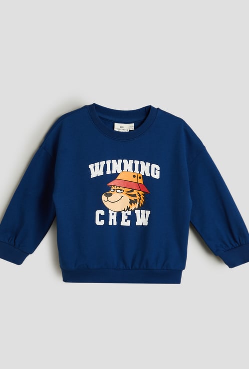 Juniors Printed Sweatshirt