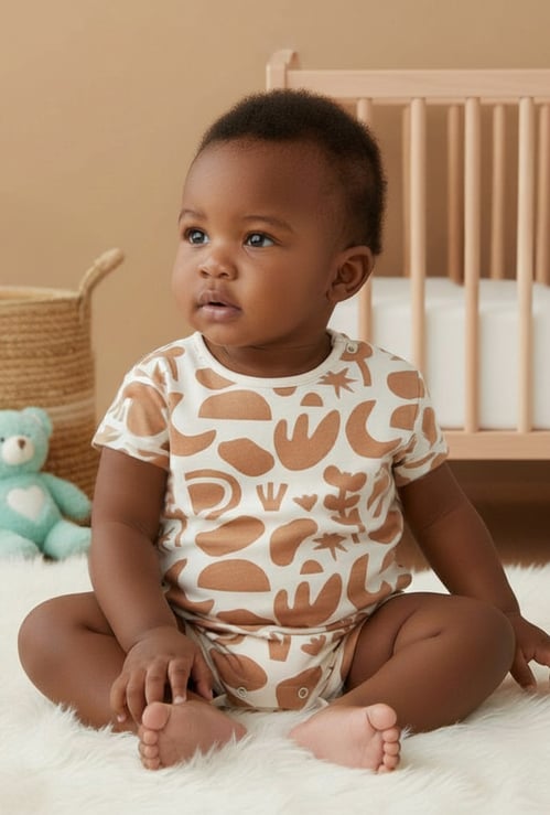 Juniors Printed Rompers - Set of 3