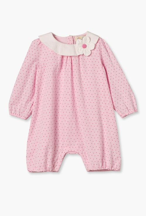 Juniors Polka Dot Rompers