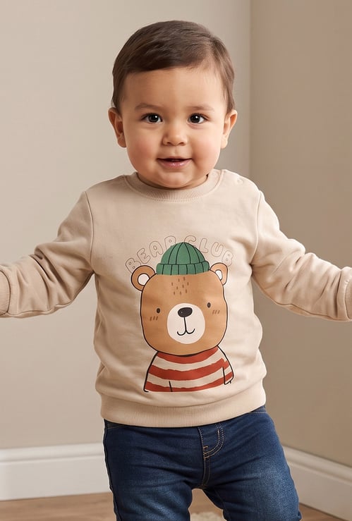 Juniors Printed Sweatshirt