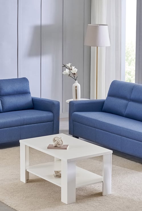 Helios Clary NXT Fabric 3+2 Seater Sofa Set - Blue