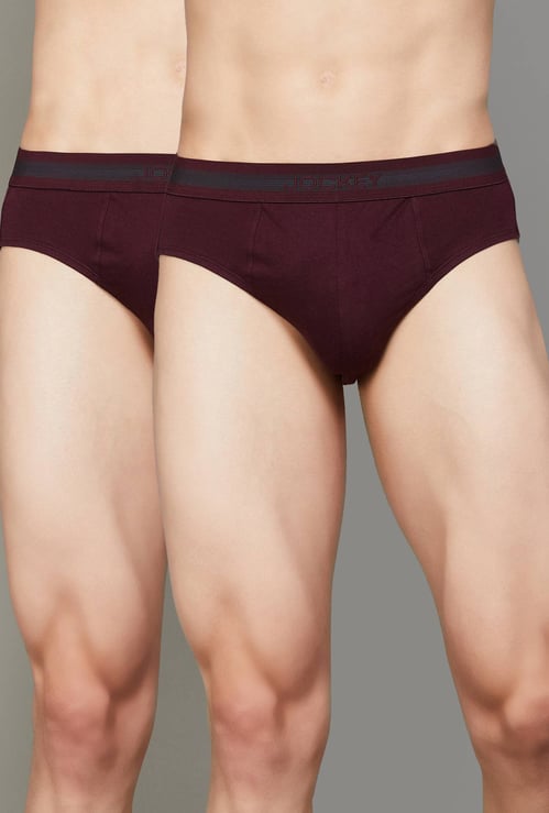 JOCKEY Solid Briefs - Pack of 2