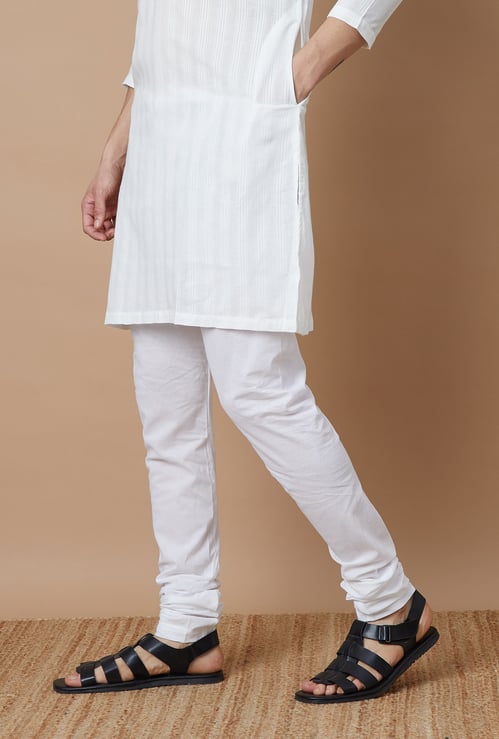 MELANGE Solid Churidar