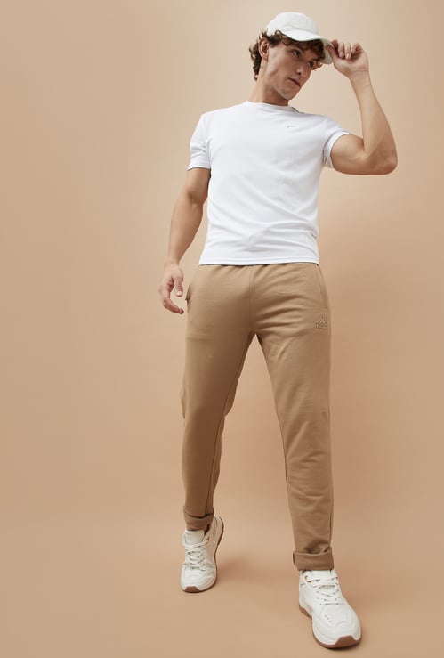 KAPPA Solid Slim Fit Track Pants