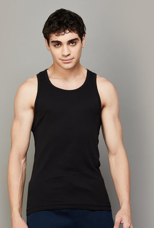 JOCKEY Solid Cotton Innerwear Vest