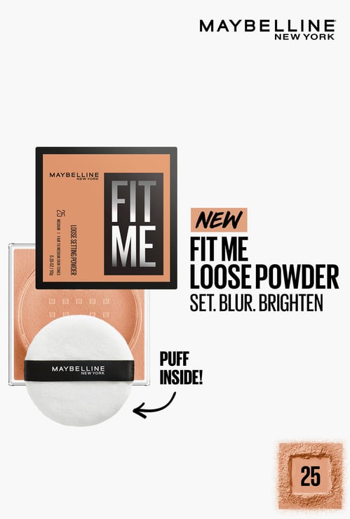 MAYBELLINE Fit Me Loose Setting Powder - Medium-Deep 25 - 10g