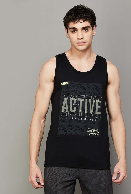 JOCKEY Printed Knitted Vest